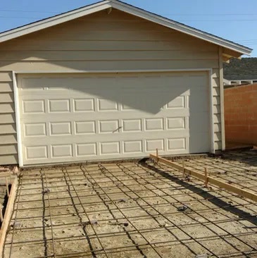 New ADU slab and formwork under construction in Ventura County
